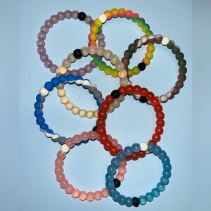 8 Assorted Lokai Bracelets